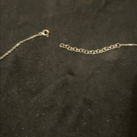 Silver Script Necklace - Picture 3 of 4